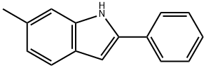 2-苯基-6-甲基吲哚 结构式