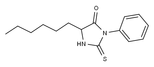 PTH-DL-ALPHA-AMINOCAPRYLIC ACID 结构式