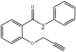 N-Phenyl-2-(2-propynyloxy)benzamide 结构式