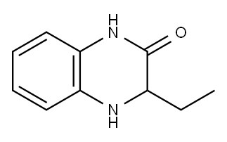 2(1H)-Quinoxalinone,3-ethyl-3,4-dihydro-(9CI) Structure