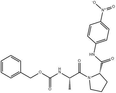 Z-ALA-PRO-PNA, 66382-56-7, 结构式