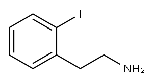 2-碘苯乙胺 结构式