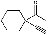 Ethanone, 1-(1-ethynylcyclohexyl)- (9CI) 结构式