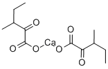 3-甲基-2-氧代戊酸钙水合物 结构式