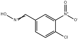 (E)-4-氯-3-硝基苯甲醛肟, 66399-01-7, 结构式