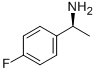 (S)-(-)-1-(4-氟苯基)乙胺 结构式