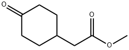 2-(4-氧代环己基)乙酸甲酯, 66405-41-2, 结构式