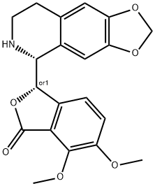 (+/-)-Nor-β-hydrastine Structure