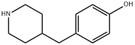 4-PIPERIDIN-4-YLMETHYL-PHENOL 结构式
