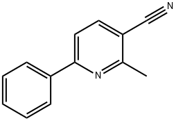3-Cyano-2-methyl-6-phenylpyridine Structure