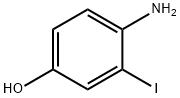 4-氨基-3-碘苯酚, 66416-73-7, 结构式