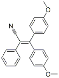 3,3-Bis(4-methoxyphenyl)-2-phenylpropenenitrile|