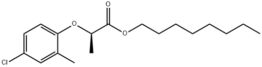 octyl (R)-2-(4-chloro-2-methylphenoxy)propionate Structure