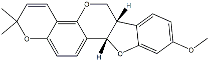 Hemileiocarpin 结构式