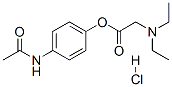 プロパセタモール塩酸塩 化学構造式