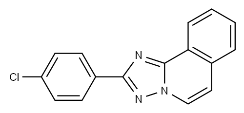 氯曲芬 结构式