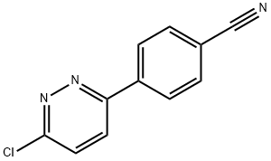 3-CHLORO-6-(4-CYANOPHENYL)PYRIDAZINE|