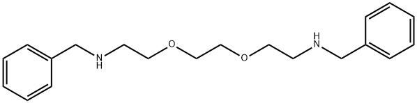 1,2-二(2-苄氨基乙氧基)乙烷, 66582-26-1, 结构式