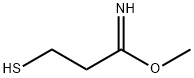 methyl 3-mercaptopropionimidate 结构式