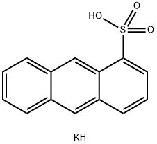 1-Anthracenesulfonic acid potassium salt Structure