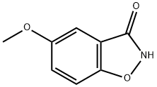 5-甲氧基苯并[D]异噁唑-3-醇 结构式