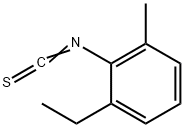 异硫代氰2-乙基-6-甲基苯基酸酯 结构式