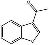 3-乙酰基苯并[B]呋喃 结构式
