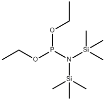 DIETHOXY-[BIS(TRIMETHYLSILYL)AMINO]-PHOSPHINE 结构式