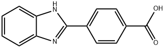 4-(1H-Benzoimidazol-2-yl)-benzoic acid, 66631-29-6, 结构式