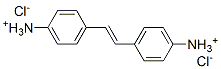 4,4'-vinylenedianilinium dichloride 结构式