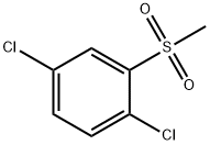 1,4-DICHLORO-2-(METHYLSULFONYL)BENZENE
 Structure