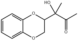 2-BUTANONE, 3-(2,3-DIHYDRO-1,4-BENZODIOXIN-2-YL)-3-HYDROXY- 结构式