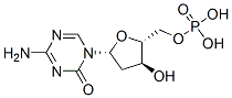 5-aza-2'-deoxycytidine-5'-monophosphate 结构式