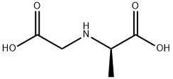 D-Alanine, N-(carboxymethyl)- (9CI) Structure