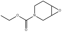 7-氧杂-3-氮杂双环[4.1.0]庚烷-3-甲酸乙酯 结构式