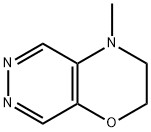 2H-Pyridazino[4,5-b]-1,4-oxazine,  3,4-dihydro-4-methyl- 结构式