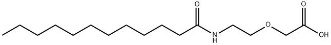 [2-[(1-oxododecyl)amino]ethoxy]acetic acid Structure