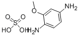 2,5-二氨基苯甲醚硫酸盐 结构式