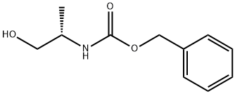 N-苄氧基羰基-L-丙氨醇 结构式