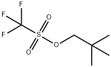 2,2-二甲基丙基三氟甲磺酸盐, 66687-89-6, 结构式