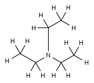 三乙胺-D15, 66688-79-7, 结构式