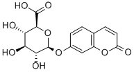 7-羟基香豆素葡糖苷酸 结构式