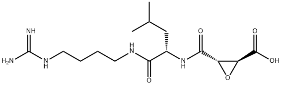 (L-3-TRANS-CARBOXYOXIRANE-2-CARBONYL)-L-LEUCYLAGMATINE HEMIHYDRATE|N-(反式-环氧丁二酰基)-L-亮氨酸-4-胍基丁基酰胺