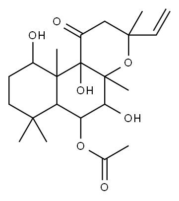 6-Acetoxy-3-ethenyldodecahydro-5,10,10b-trihydroxy-3,4a,7,7,10a-pentamethyl-1H-naphtho[2,1-b]pyran-1-one|