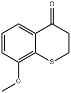 2,3-二氢-8-甲氧基-4H-1-苯并噻喃-4-酮, 66715-59-1, 结构式