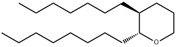 (2R,3S)-3-heptyl-2-octyl-oxane 结构式
