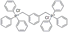 m-Xylylenebis-(triphenylphosphoniumchloride) 结构式