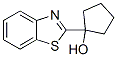 Cyclopentanol, 1-(2-benzothiazolyl)- (9CI) 结构式