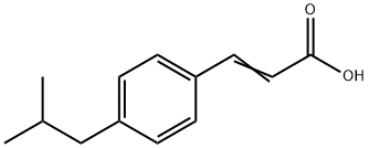 4-异丁基肉桂酸, 66734-95-0, 结构式