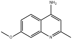 4-AMINO-7-METHOXY-2-METHYLQUINOLINE 结构式